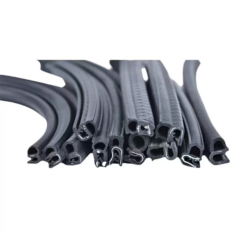 EPDM U-Channel Seals with Metal Carrier